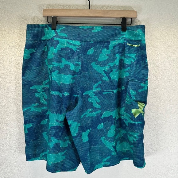 Under Armour Storm 1 Board Shorts Mens Size 36 Drawstring closure Loose Surfing - Picture 6 of 16